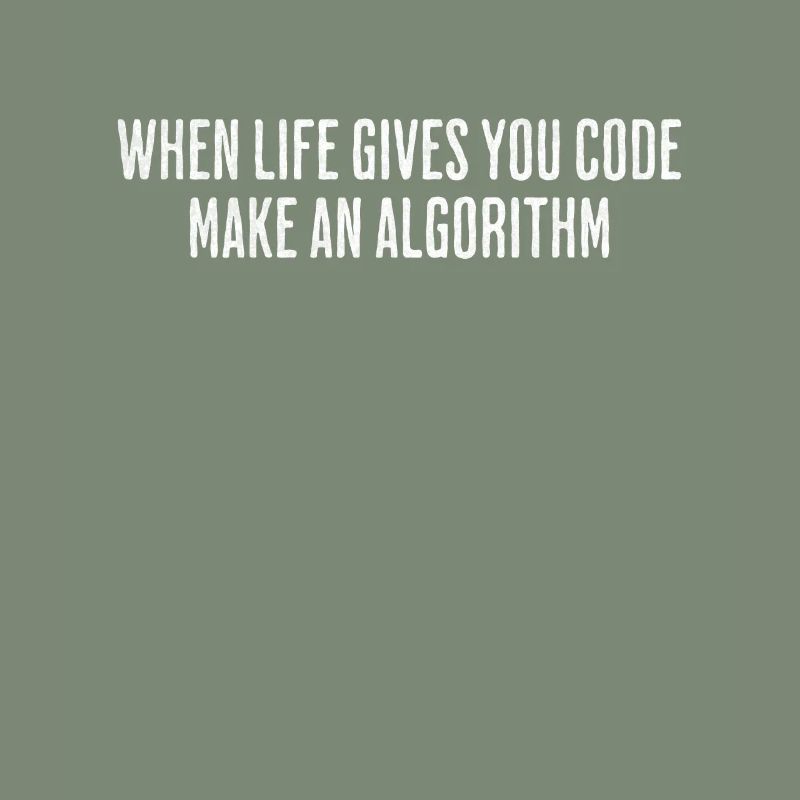 Life’s Code, Algorithme du programmeur - Drôle