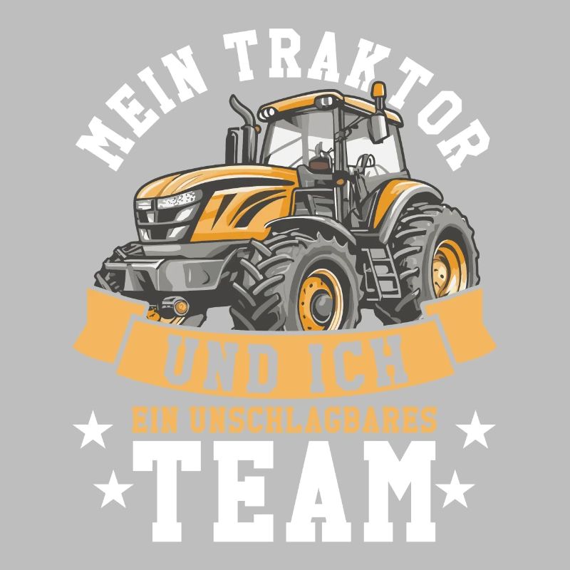 Landwirt Ackerbauer Traktor