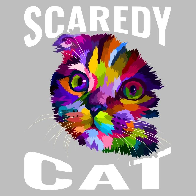 Chat effrayé