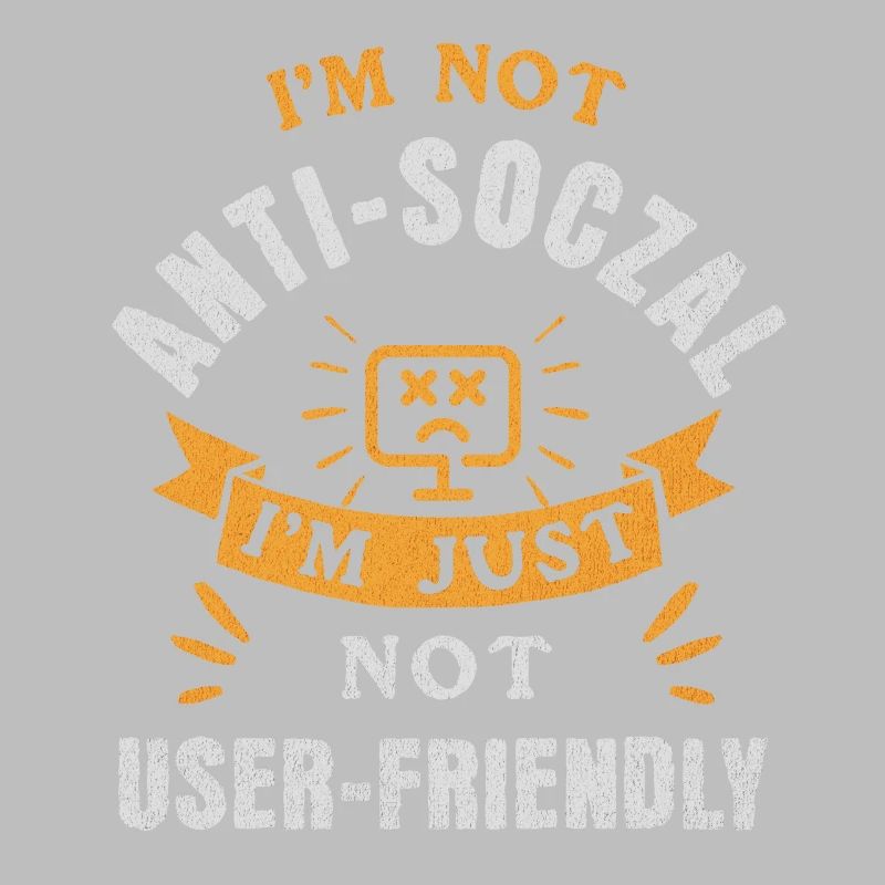 Pas antisocial, juste respectueux du code