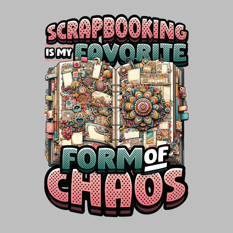 Mädchen Scrapbooking Enthusiast Scrapbook