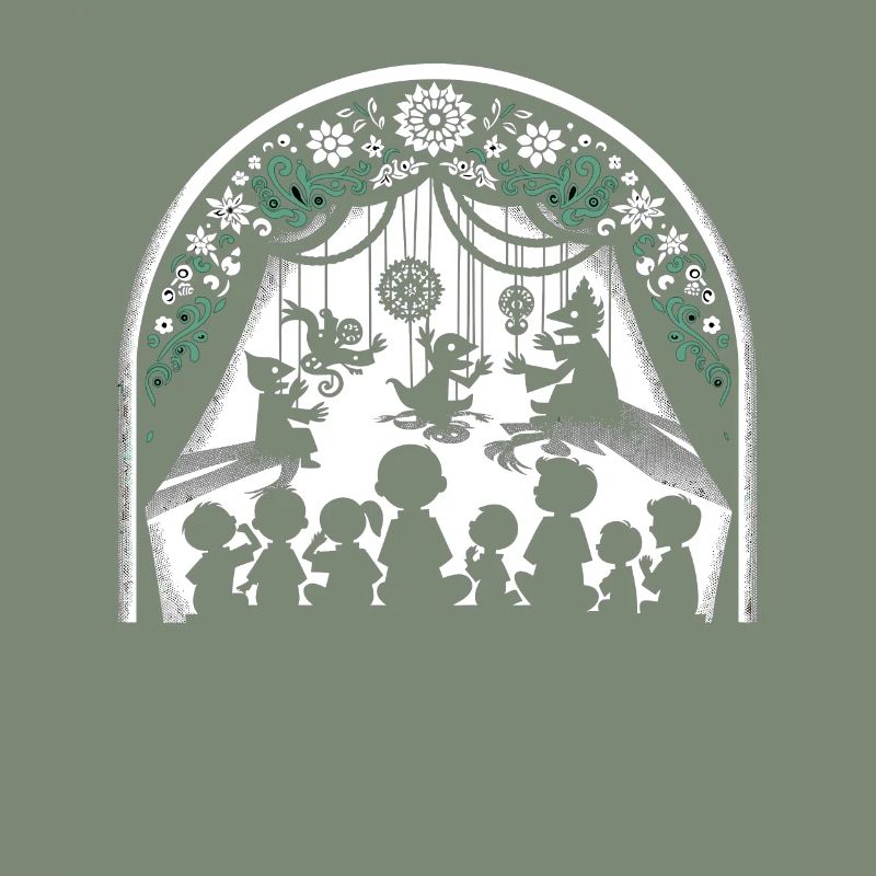 Puppet Mastery Shadow Play Bauchredner-geschenk