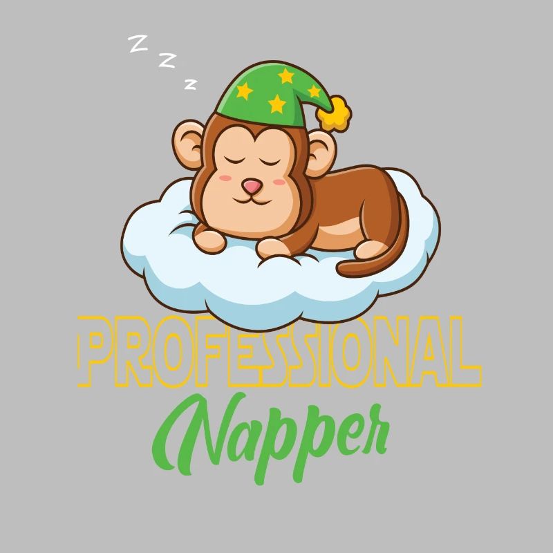 Professinonal Napper Monkey Monkey Baby Monkey Gorilla