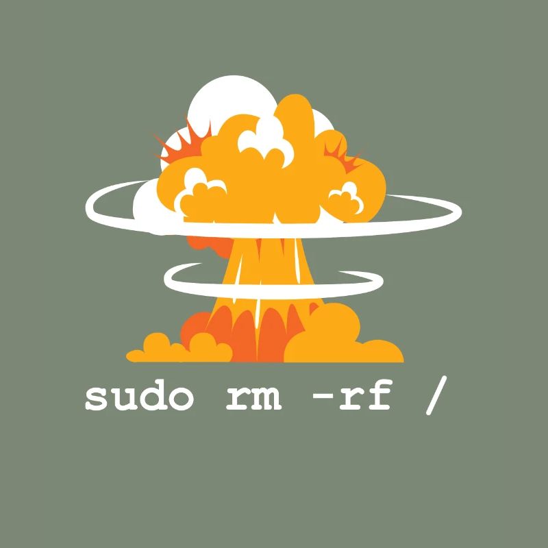 Linux Funny Linux Command Sudo RM RF pour Homme