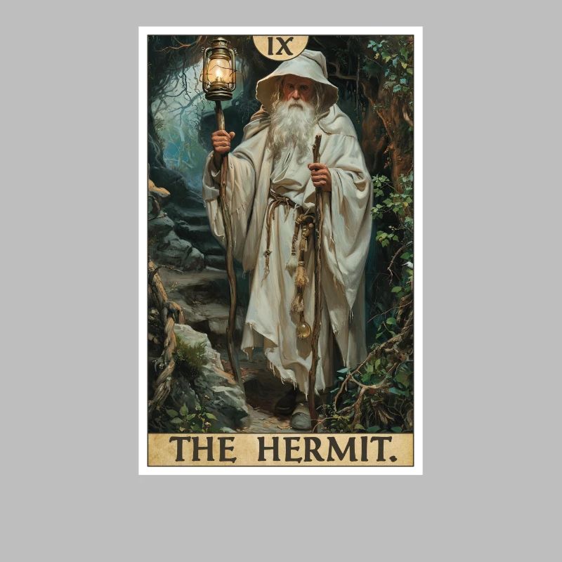 Tarotkarten Tarotkarte The Hermit Der Eremit