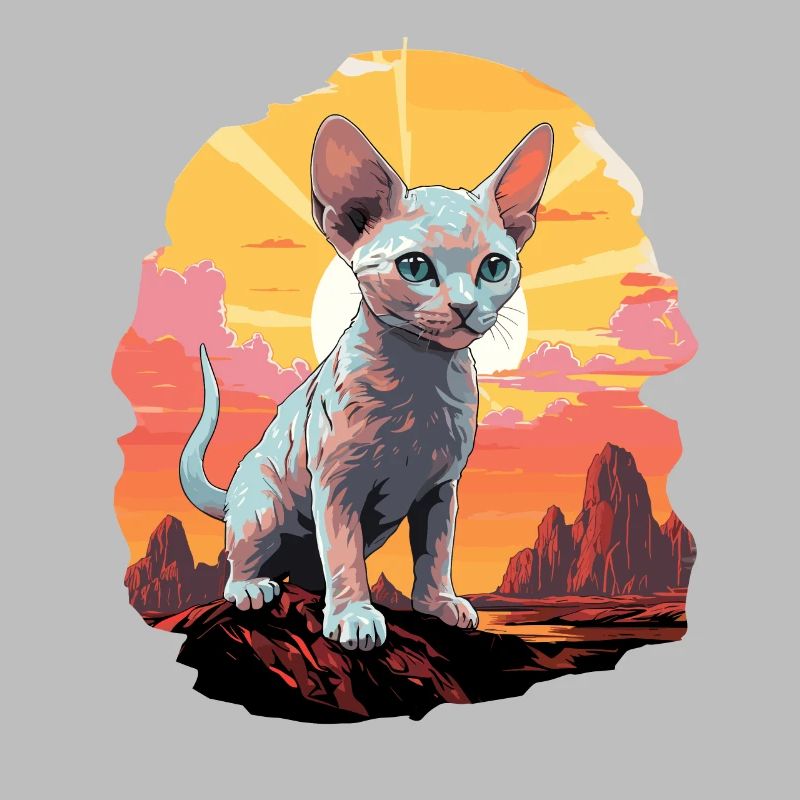 Chaton Devon Rex Chat Devon Rex