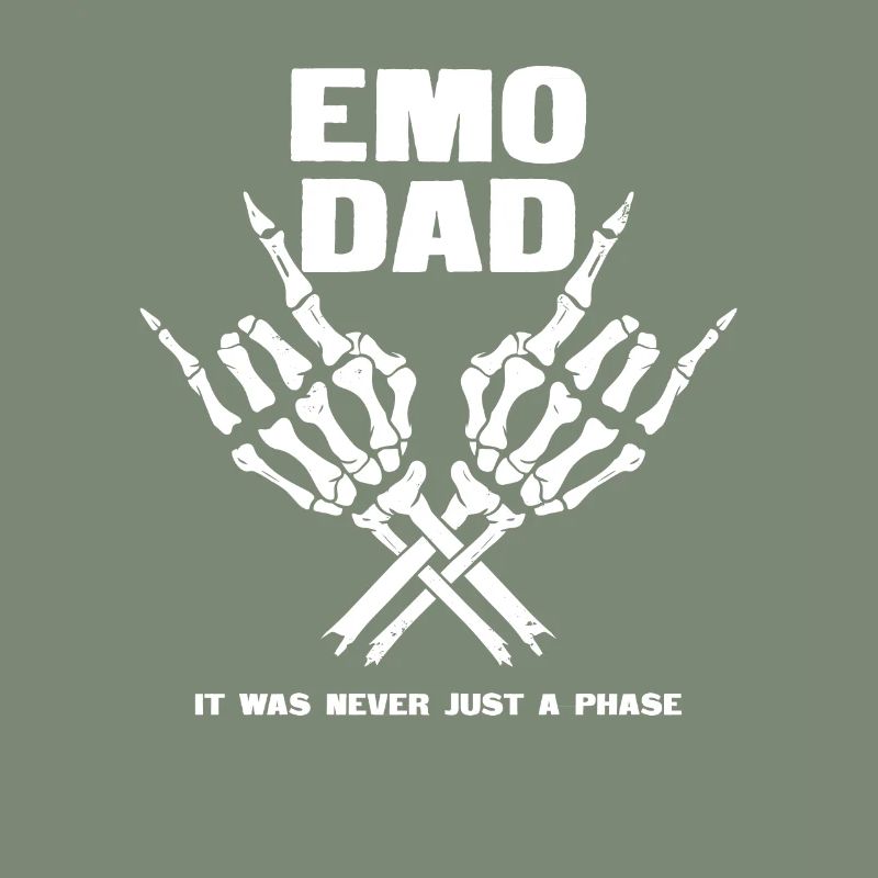 Emo Dad - Unique Gift - Emo Dad