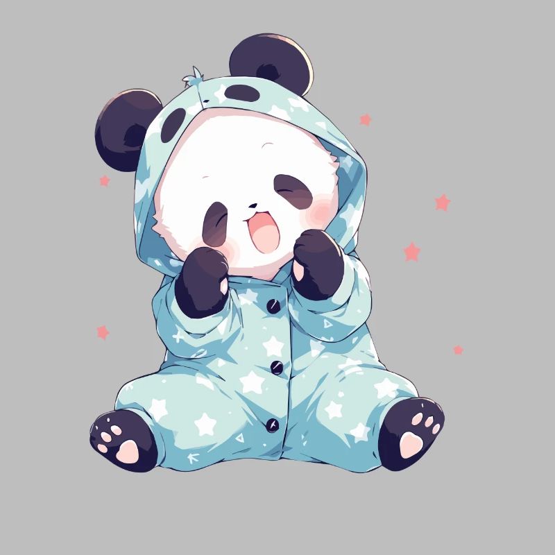 Panda Bear Pyjama Panda Géant Japonais