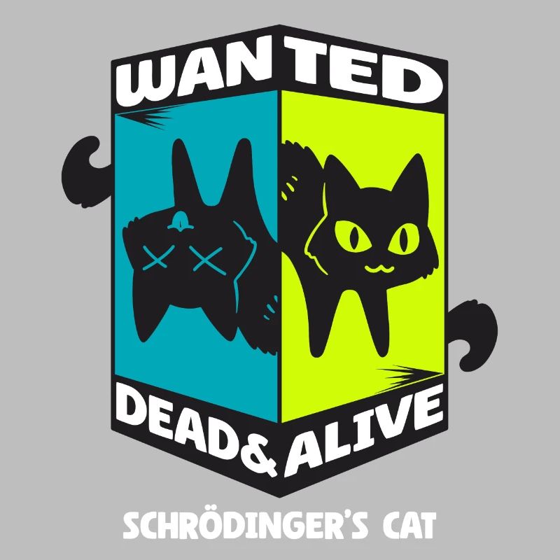 Physics Quantum Nerd Dead Alive Schrödinger's Cat