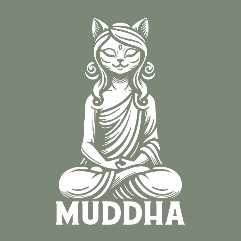 Mama Mutter Katzenbuddha Muddha