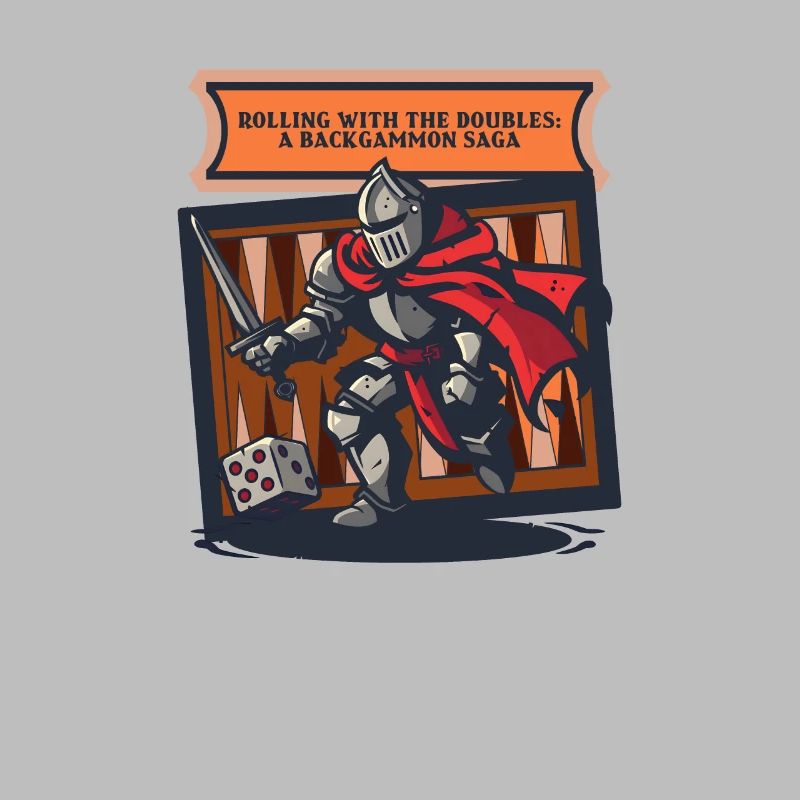 Funny Backgammon Rolling With the Doubles