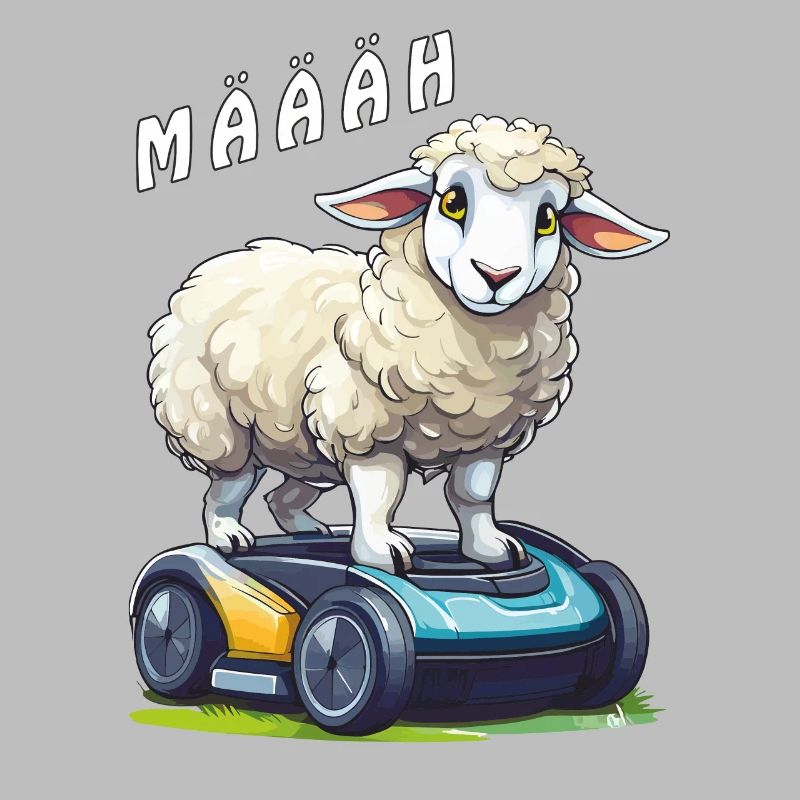 SCHAF MÄHROBOTER MÄÄÄH