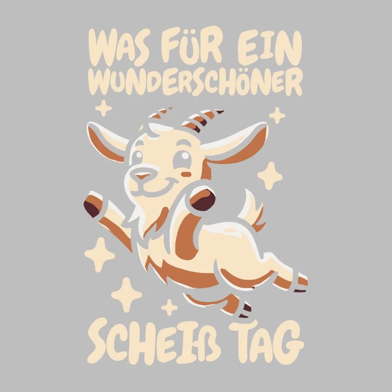 Ziege Wunderschöner Tag