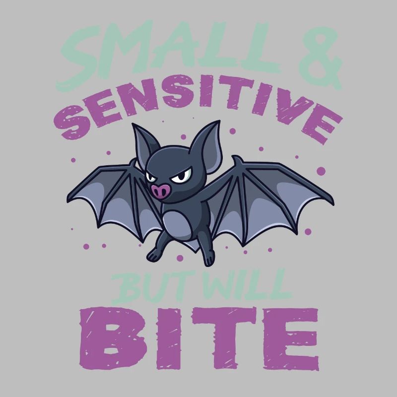 Bat Halloween Small Sensitive But Will Bite