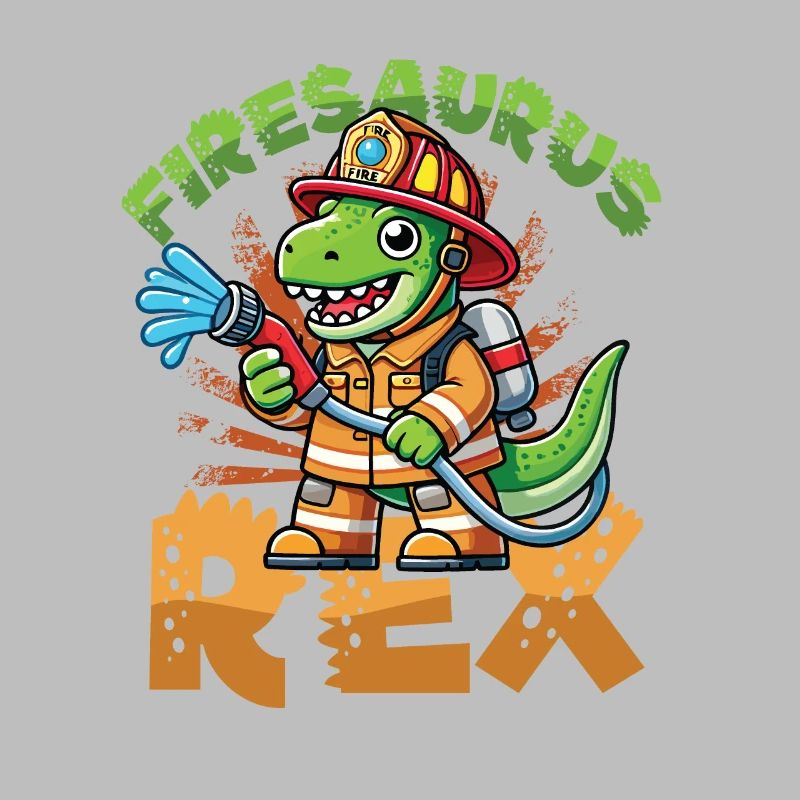 Firesaurus Rex Fire Brigade Dinosaur Adventure