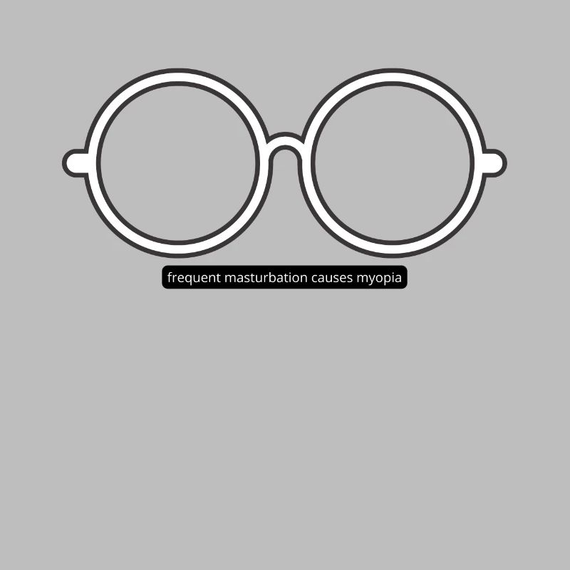 frequent masturbation causes myopia