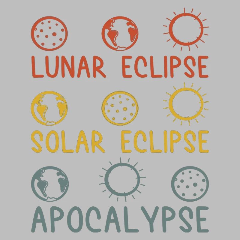 Solar Lunar Eclipse Apocalypse Celestial Event