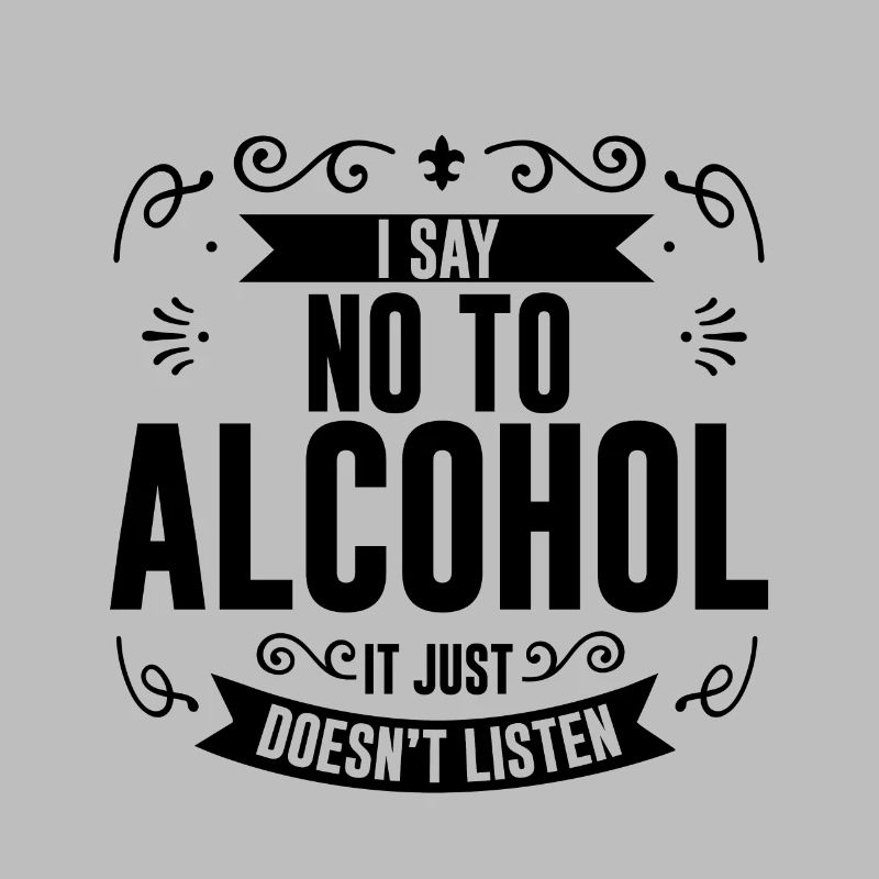 Je dis non à l’alcool, il n’écoute tout simplement pas 4