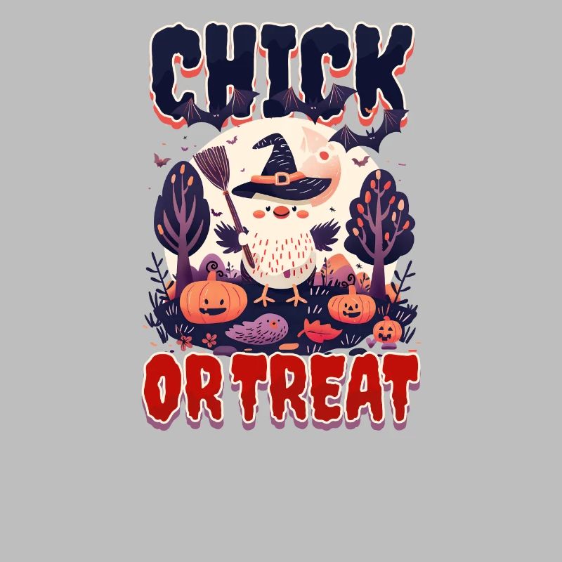 Halloween Huhn Küken oder Leckerli