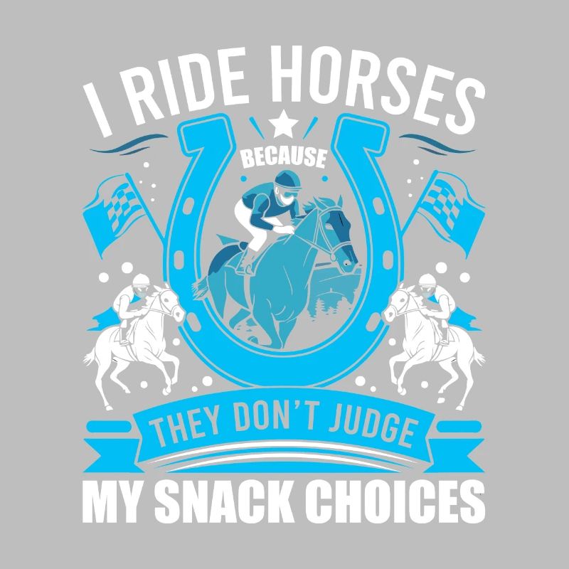 Je monte à cheval parce qu’ils ne jugent pas ma collation ch