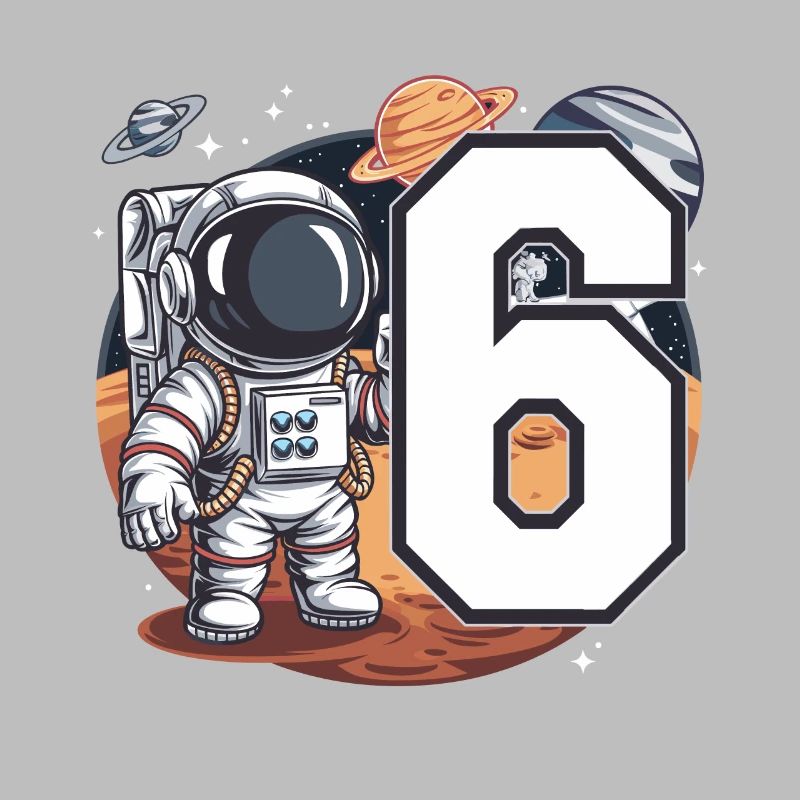 6e anniversaire astronaute aventure spatiale pour les garçons