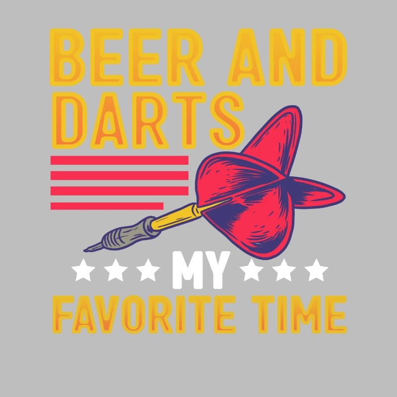Bière et fléchettes Mon temps préféré Fléchettes