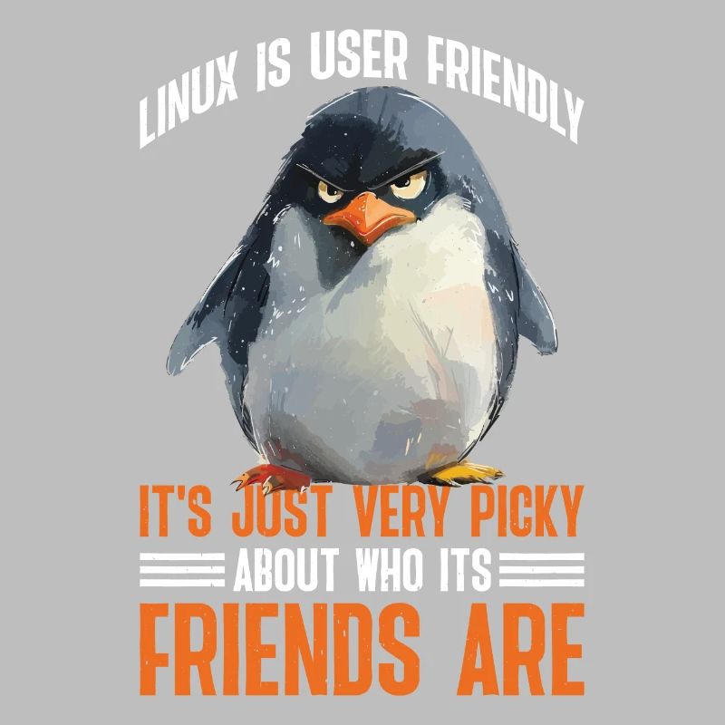 Linux Is User-Friendly Just Picky About Friends 2