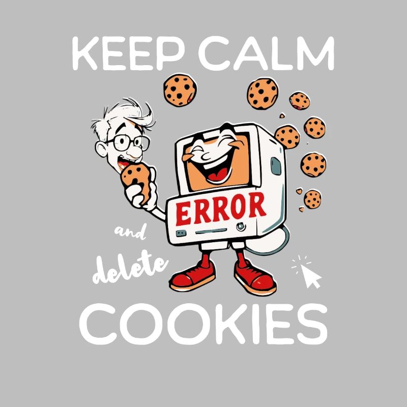 Keep Calm And Delete Cookies IT Nerd