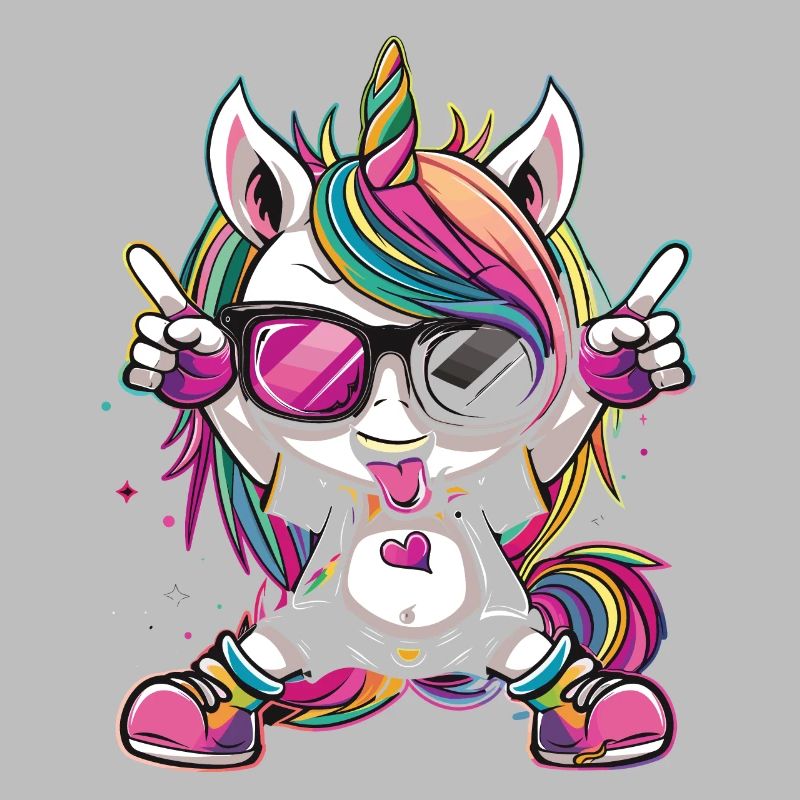 Süßes Einhorn, Bunte Einhörner