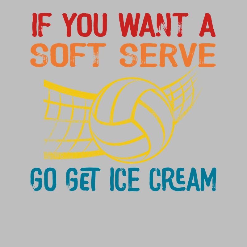 Wenn Sie ein Softeis wollen, holen Sie sich Eis