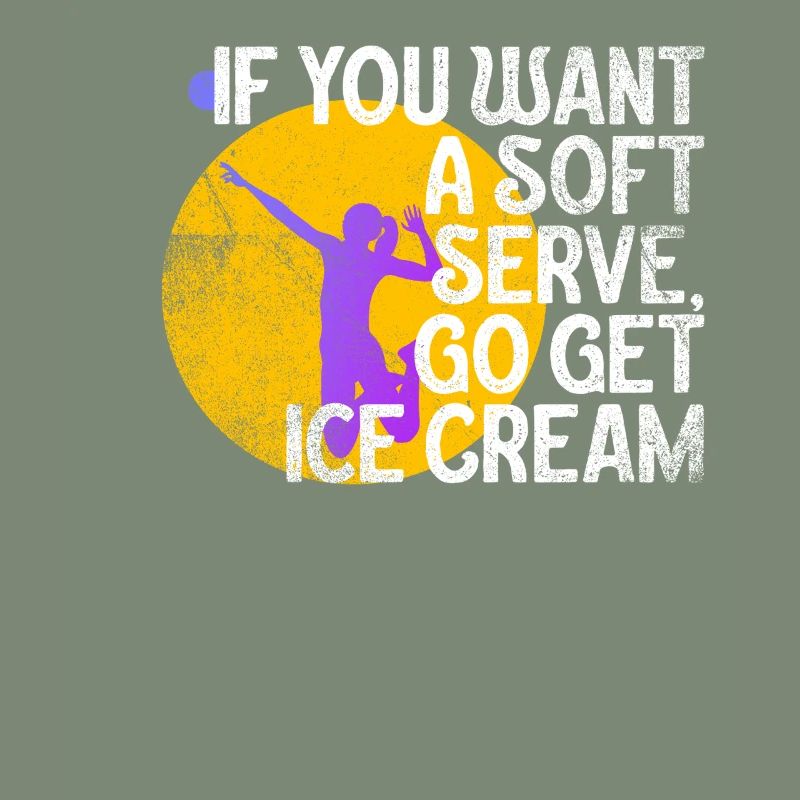 Wenn Sie ein Softeis wollen, holen Sie sich Eis