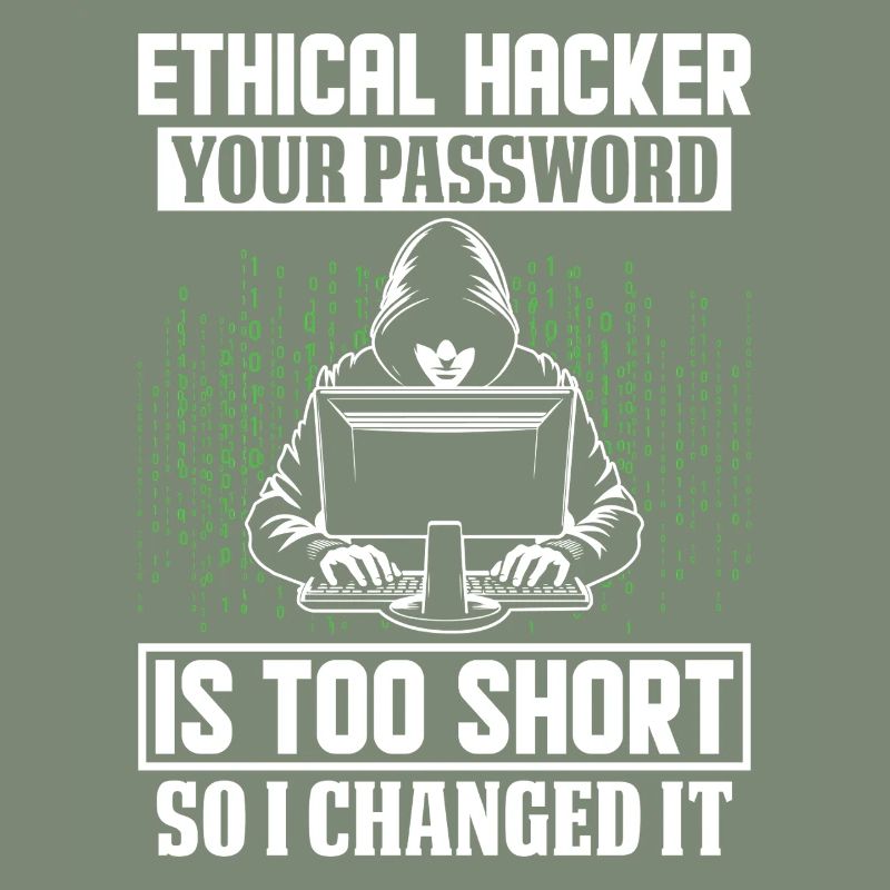 Ethischer Hacker Cyber Security Code Cracker Lustig
