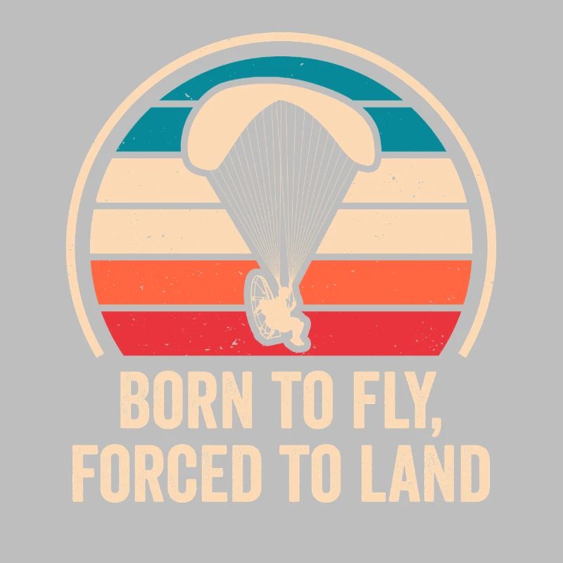 Born To Fly Forcé D’atterrir Paramoteur