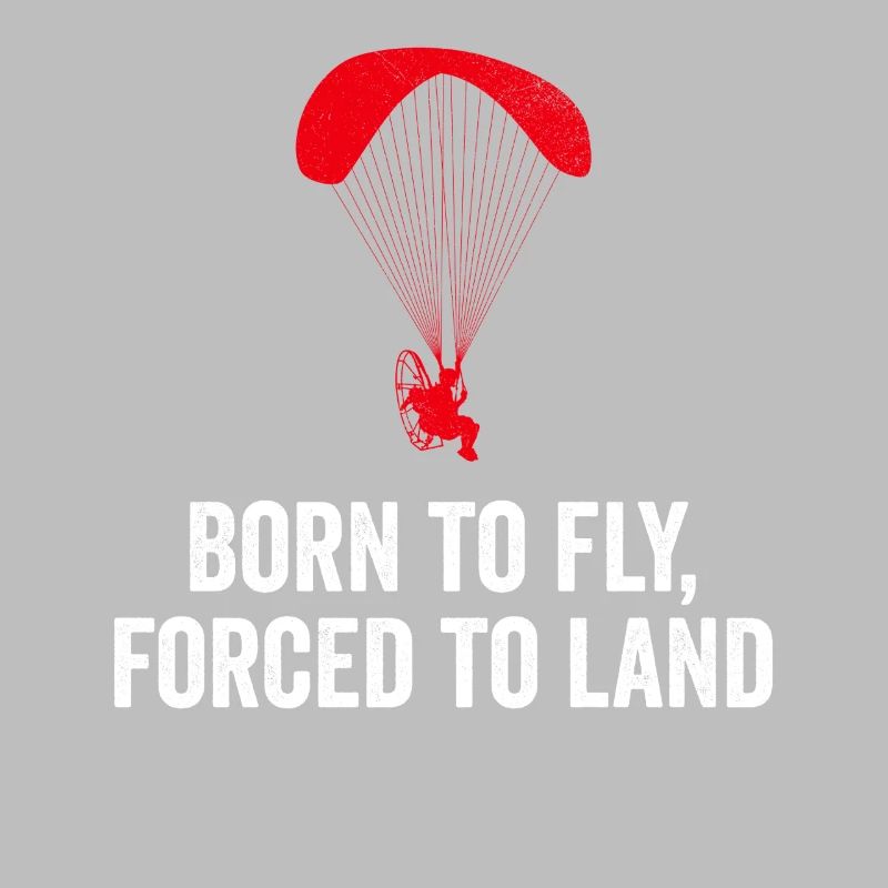 Born To Fly Forcé D’atterrir Paramoteur