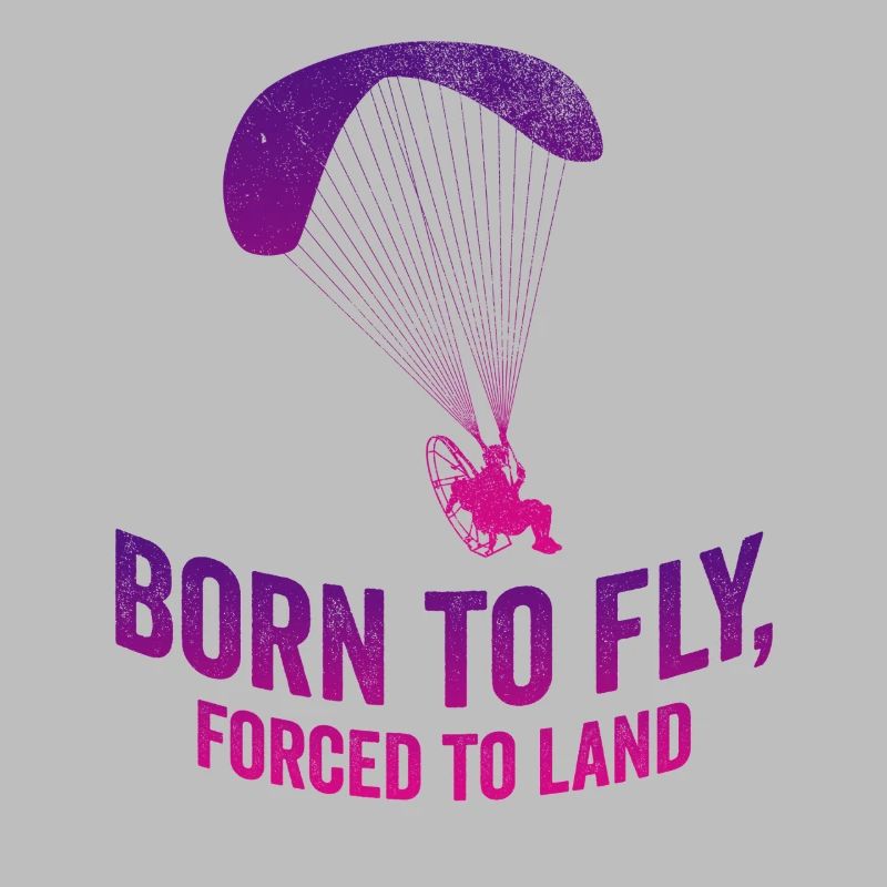 Born To Fly Forcé D’atterrir Paramoteur