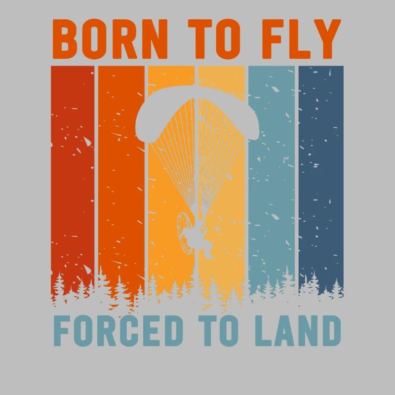 Born To Fly Forcé D’atterrir Paramoteur