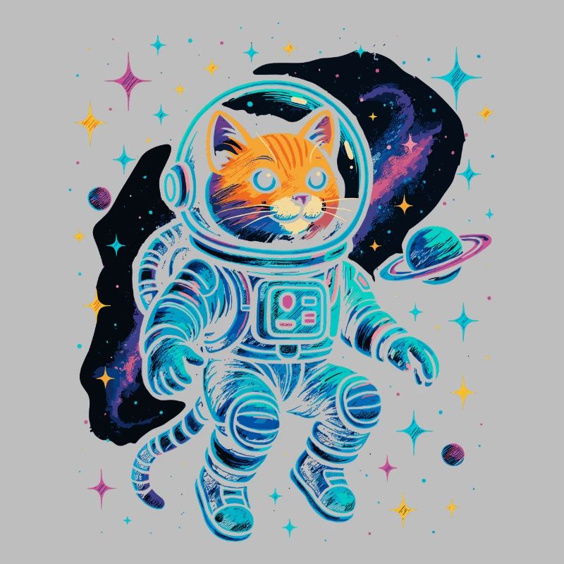 Chat de l’espace - Chat astronaute