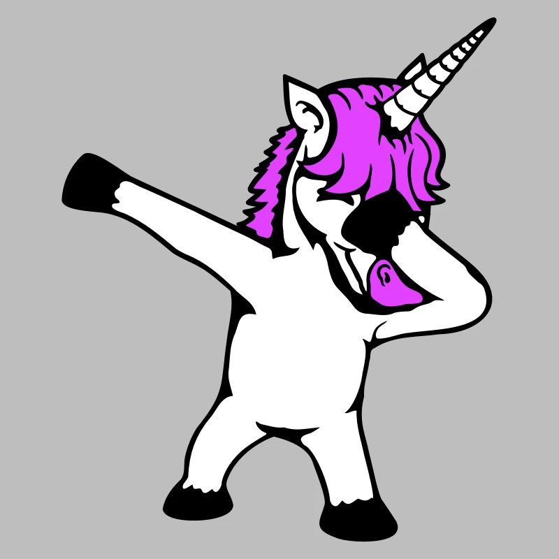 Licorne Dabbing Dab Danse Soirée Pose Geste Drôle