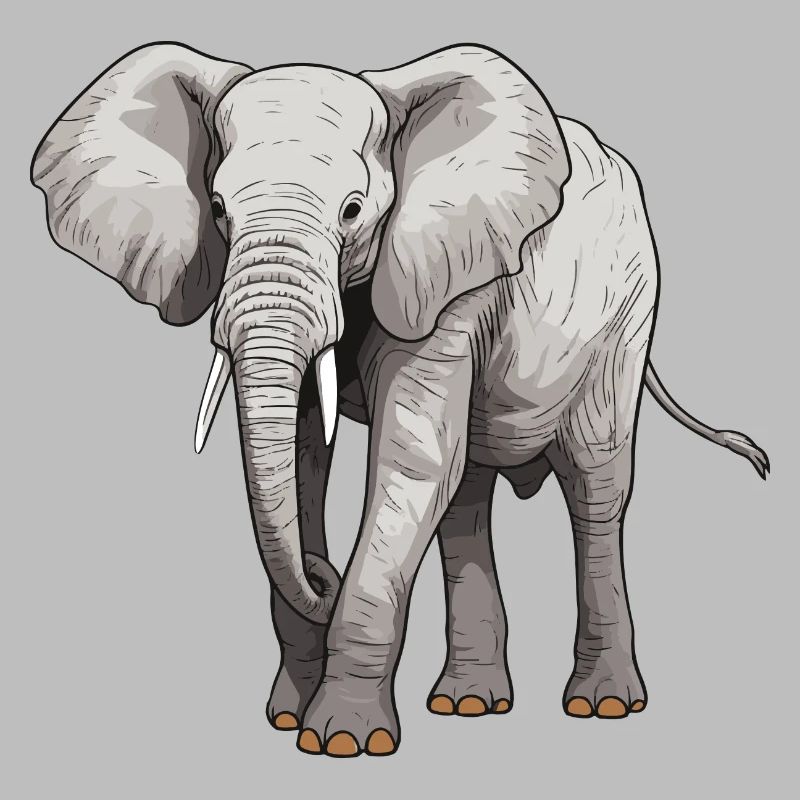 Elefant Tier