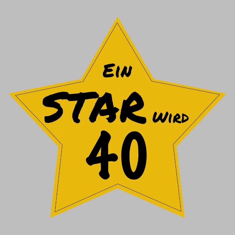 Ein Star wird 40 Jahre alt