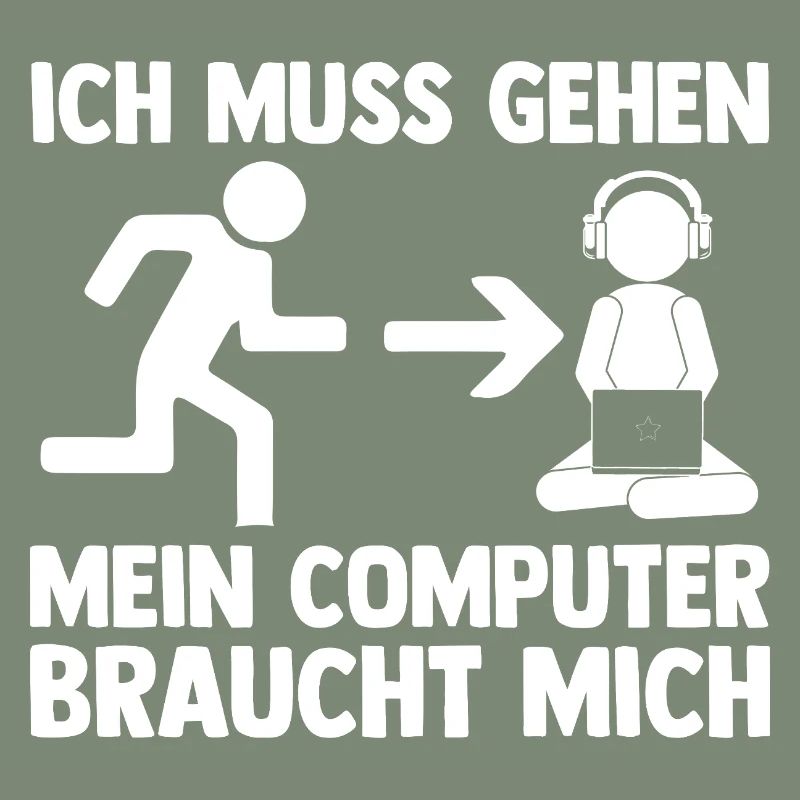 Computer Zocker Programmierer Administrator Gamer