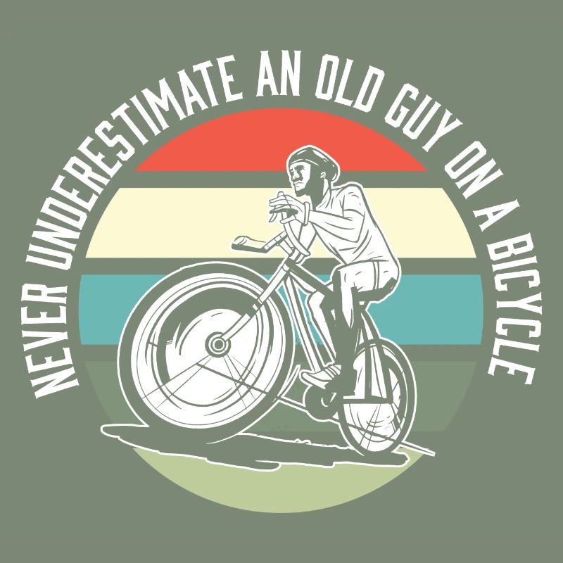 Never Underestimate An Old Guy on a Bicycle
