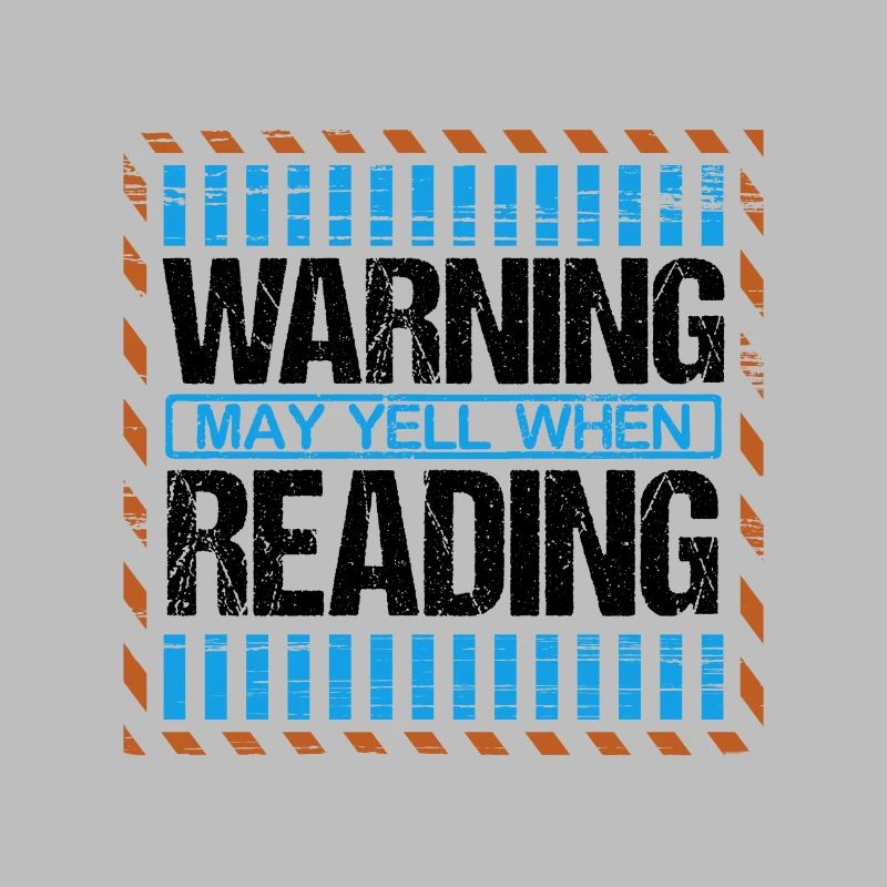 Reader Gift Book Lover Gift May Yell When Reading
