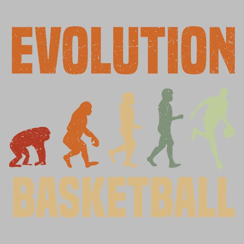 Basketball Evolution From Monkey To Men BBall