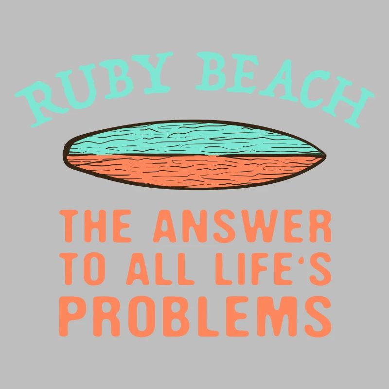Ruby Beach répond à tous les problèmes de la vie Surf