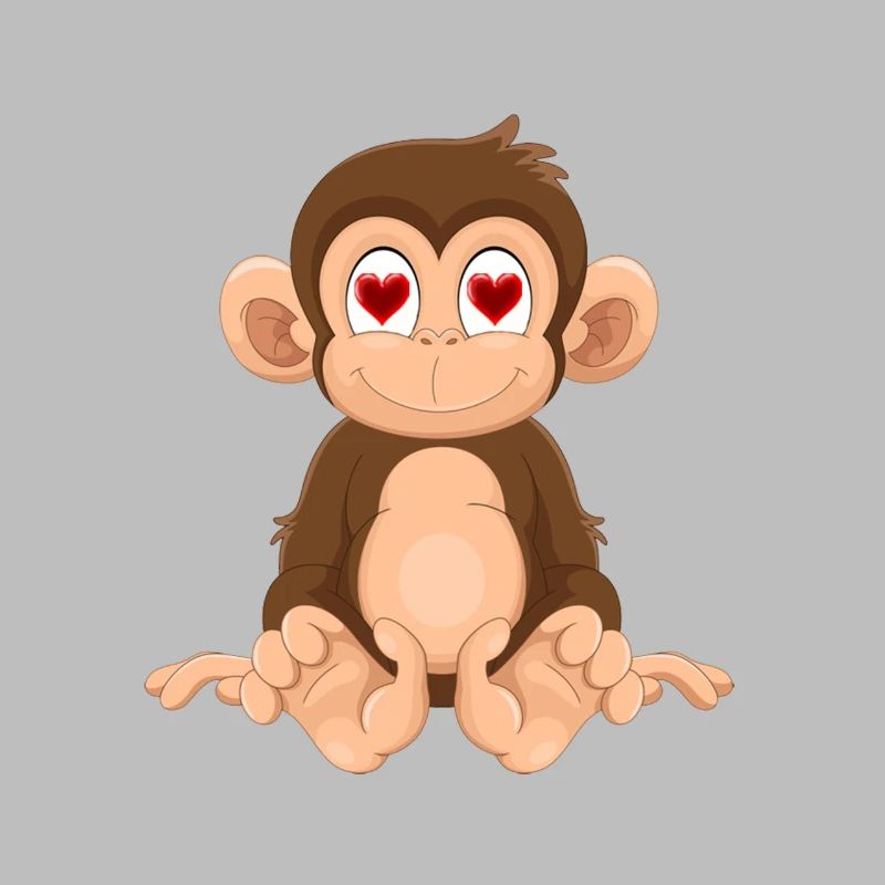 singe, bébé singe, sweats à capuche de singe de bébé, mon bébé