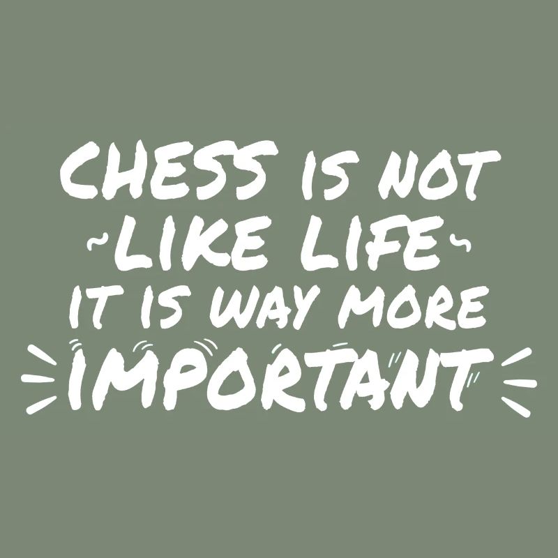 Les échecs ne sont pas comme la vie, c’est plus important