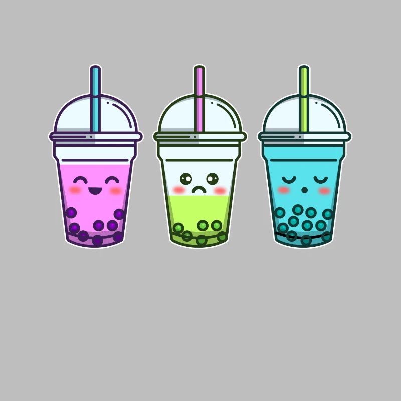 Bubbletea Bubble Tea Soft Drink Summer