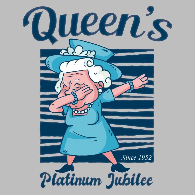Dabbing British Queen Monarchy Platin-Jubiläum