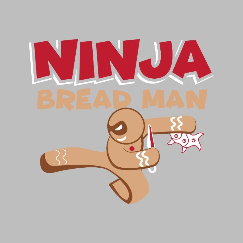 Ninja Lebkuchen Mann Ginga Ginja Geschenk